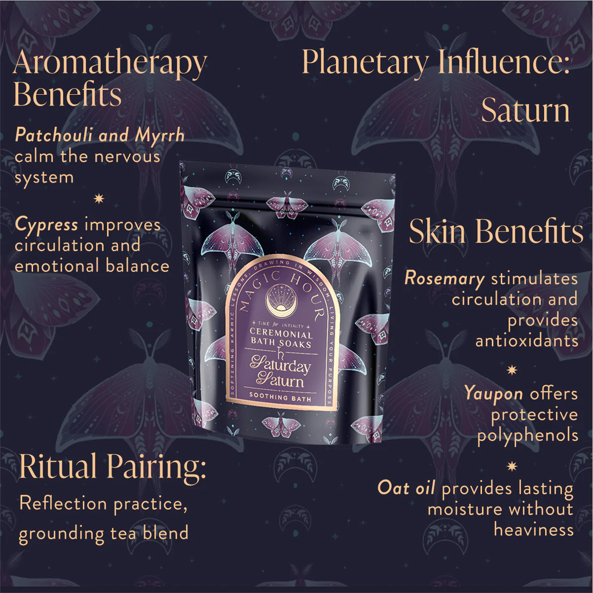 Ceremonial Bath Salt Soaks - Luxe Pouches-Refill Your Jar! - Image 14