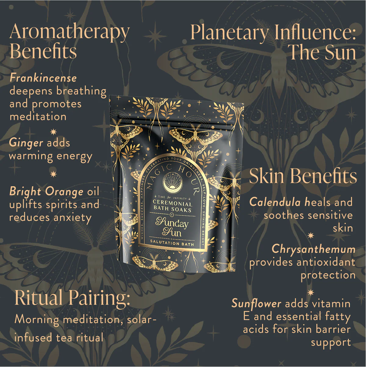 Ceremonial Bath Salt Soaks - Luxe Pouches-Refill Your Jar! - Image 7