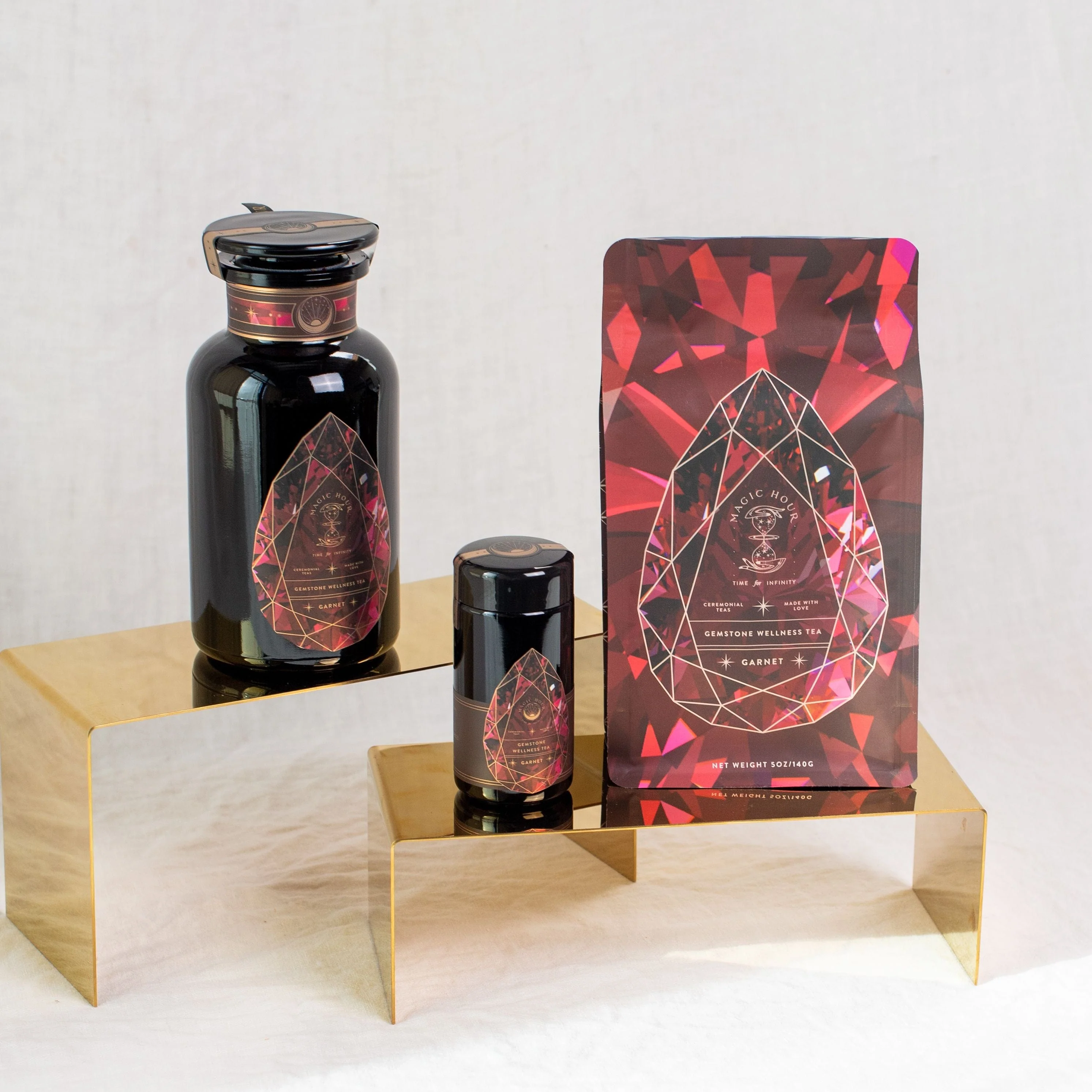 Gemstone Bundle: Garnet, Amethyst, Aquamarine - Image 3